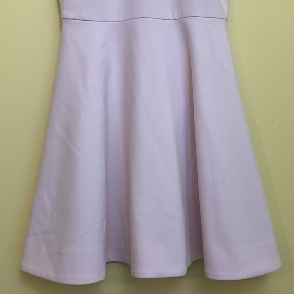 Elizabeth And James | Light Pink Sonya Mini Skater Style Fit & Flare Dress 4 - Picture 7 of 16